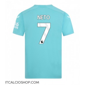 Wolves Pedro Neto #7 Terza Maglia 2023-24 Manica Corta